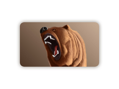 Drawn bear art bear bear illustration digital digital painting draw drawing drawings drawn gaming hand illustration stream twitch