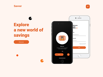 saver app design branding design figma figmaafrica figmadesign fintech pacman ui ux