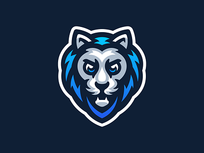 Lion illustration logo mark mascot mascot logo panther sport