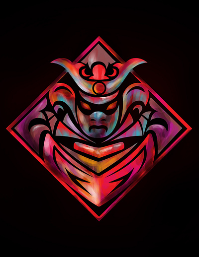 Dark dark design samurai tees