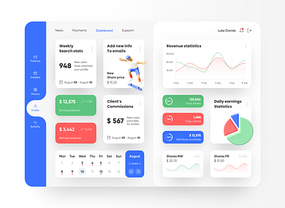 Advertising dashboard UI design 3d 3d character adobe analytics colors dashboad dashboard ui figma icons inspiration interface poppins statistics typogaphy ui ui ux ui design ux vector web