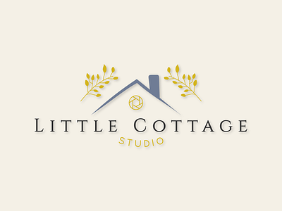 Little Cottage Studio Logo branding design logo