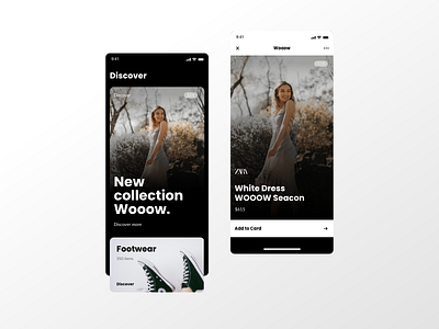 E-commerce App | ZARA Concept adobe xd app app design black branding clean concept creative ecommerce ecommerce app minimalism mobile mobile app modern motion ui ux web white zara