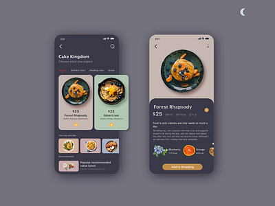 A gourmet App Design exercise app dayu gourmet icon ui