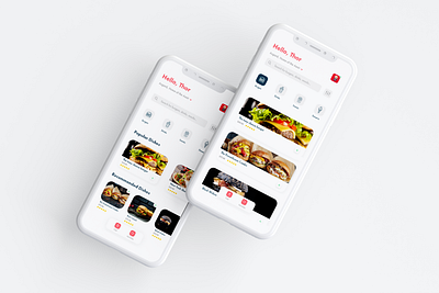 Minimal Food Delivery App delivery app food food app food delivery app food ui minimal minimal ui ui ux