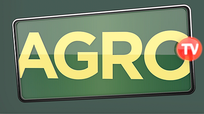 AGRO TV 3d animation branding editing graphic design logo mobile motion graphics