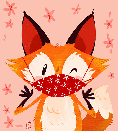 Wear your mask kids! character characterdesign children childrens book childrens illustration design digital digital illustration illustration illustrator photoshop project ps