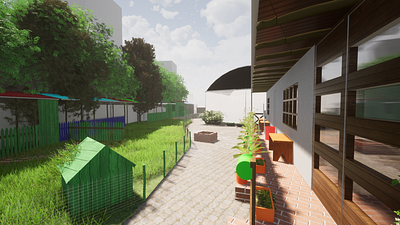 Render de zona agraria 3d model quality realistic render sketchup textures twinmotion