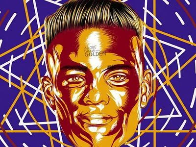 Duotone Cartooned Illustration Made with Adobe Draw adobe draw adobe drawing art background cartoon design illustration illustrator vector