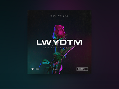 LWYDTM - Album Artwork aftereffects album album art album artwork artwork cd cover cover art design lyric video music art new volume rose spotify trapcode trapcode mir unsplash