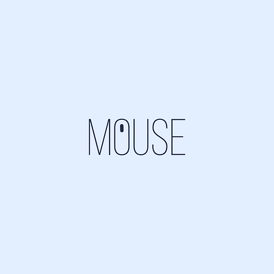 Mouse Logo design design app design art designer designs logo logo design logodesign logos logotype minimal minimalism minimalist minimalist logo minimalistic mouse