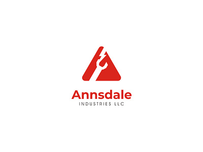 ANNSDALE INDUSTRIES electric engineer industries logo red triangle