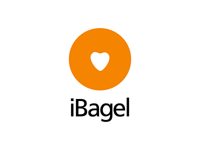 iBagel: bagel sandwich cafe logo branding logo