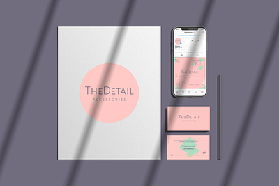 Brand Identity for Instagram store branding design minimal typography web