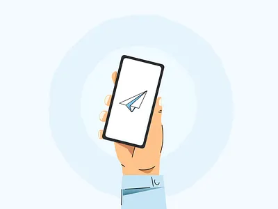 Like a fly on the screen 2d animation after effects animated animated gif email illustration intro loop animation lottiefiles mail app motion design motiongraphics notification onboarding paper plane vector