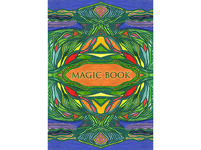 magic book abstract art abstraction book book arts book cover book cover art book covers book design books cover arts design drawing edition fine art illustration magazine ornament patterns prints typogaphy