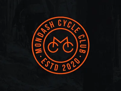 Mondash Cycle Club bike bike logo cycles cycling logo mtb