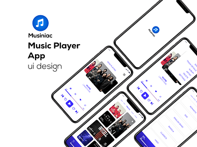 Music App UI Design design music app music player ui userinterface