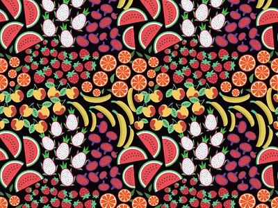 Fruits pattern decorative design fruit fruits pattern seamless simple surface design texture