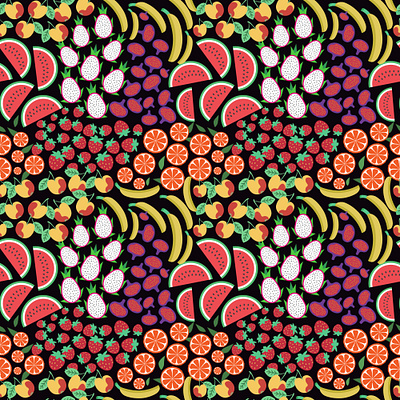 Fruits pattern decorative design fruit fruits pattern seamless simple surface design texture