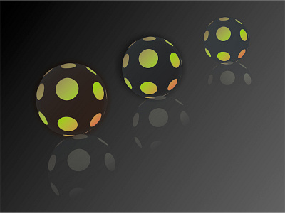 chain of spheres balls black bloomivio darkness design design graphic graphic illustration original original art perspective phosphorus cents rolling shadow shape trend trends trendy vivid wallpaper