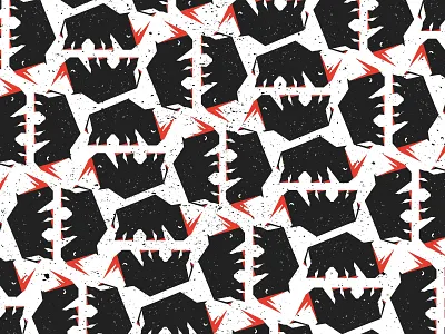 Rhino Pattern branding design icon illustration logo logodesign logos pattern type