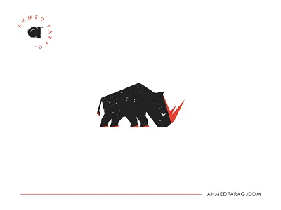 Rhino logo / icon design icon illustration logo logodesign logos monogram vector