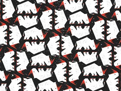 Rhino Pattern branding design icon illustration logo logodesign logos type vector