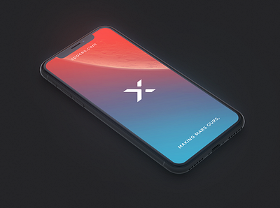 SpaceX App Intro app branding gradient graphicdesign icon logo mars mockup space spacex ui