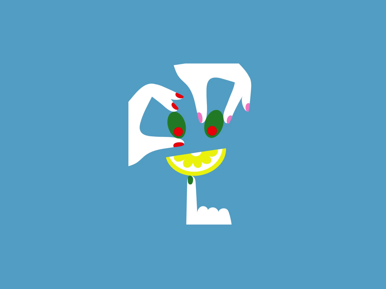 Lemon & Olive design gif illustration loader loading motion design olive pizza