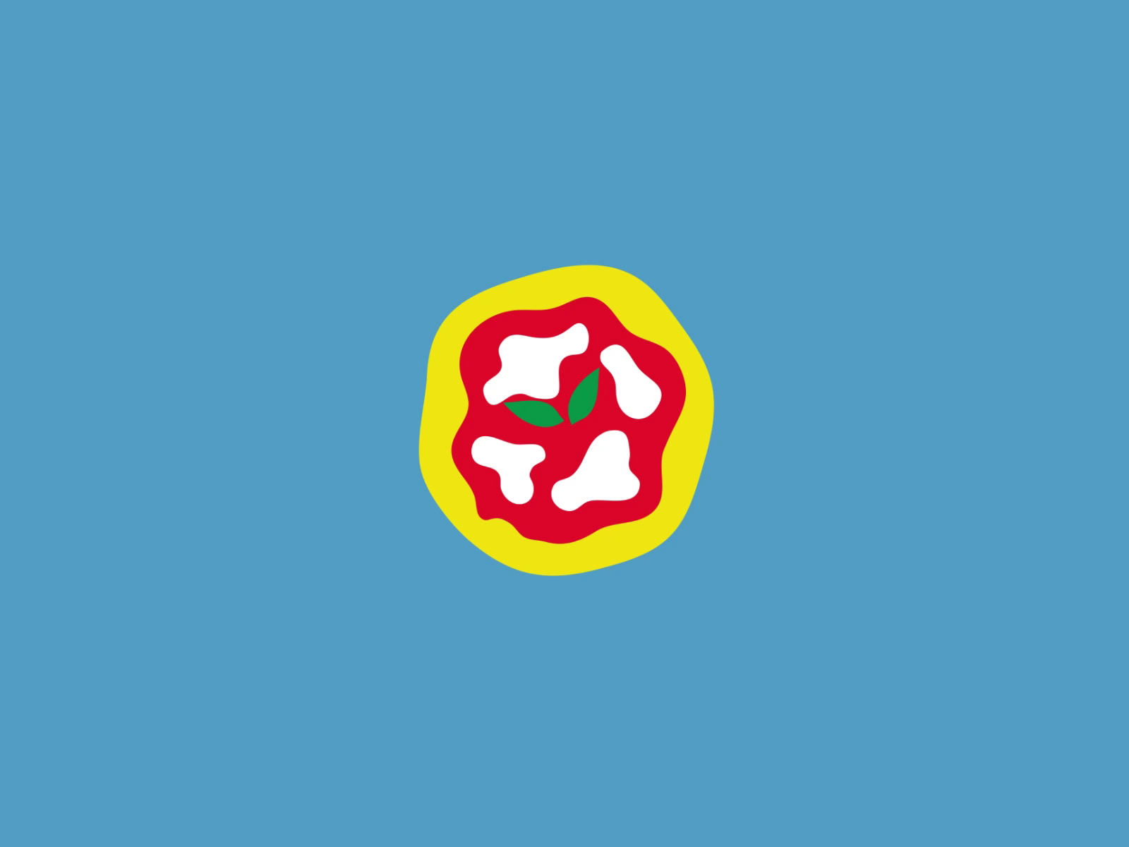 Pizza & Basilic gif illustration loader loading motion design pizza