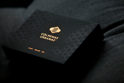 Colmenas Urbanas Pack branding design honey packaging packaging design pollen tea