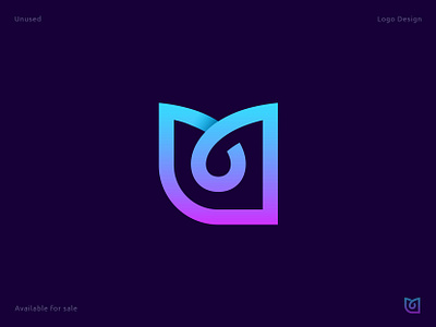 Letter m - app logo 3d abstract app icon branding business colorful creative custom letter gradient illustration letter logo logo logo design m mark minimal tech technology unused vector