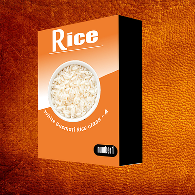 rice box design design illustration illustrator market mokup photoshop rice