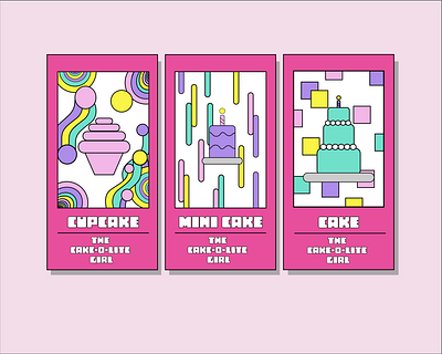 Postcard Design Templates branding design digital art flat illustration minimal vector