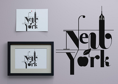 NEW YORK black design new york