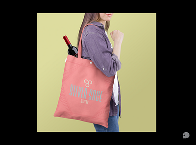 wine & tote bag art deco brand design graphic graphicdesigner identity logo mockup pattern design photoshop totebag wine