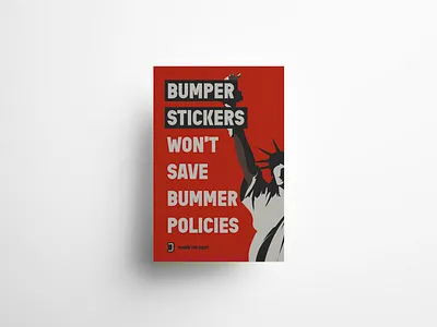 Political Policy Poster american graphic design illustration layout design patriotic political poster politics poster poster art poster design posters type art type design typedesign typeface typography vector vector art vector graphic vector poster