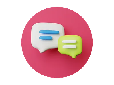 Design Buddies Icon Illustration 3 3d art blender branding design icon illustration low poly render ui