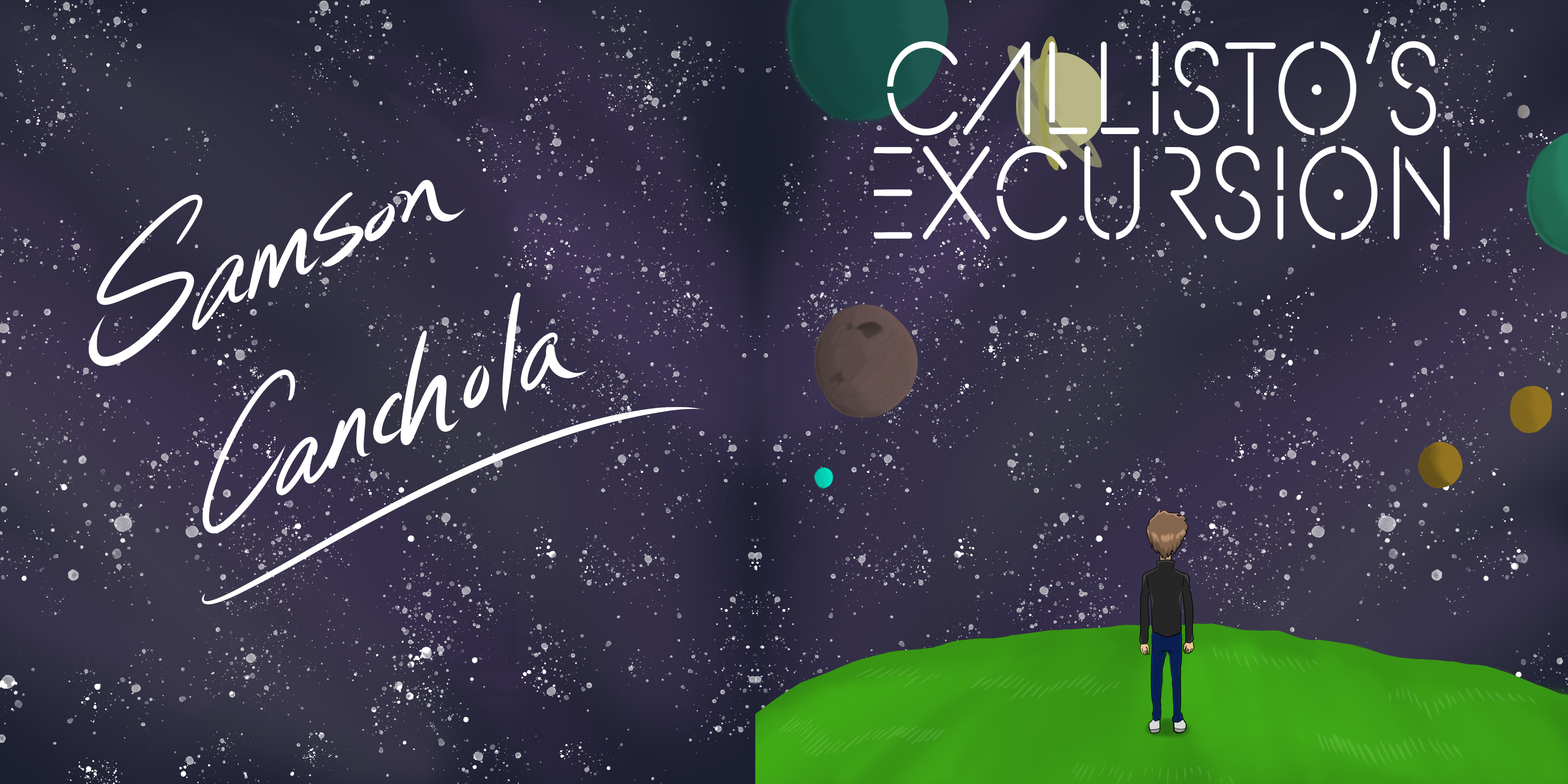 Example of Children's Book: Callisto's Excursion (Title Page Preview)