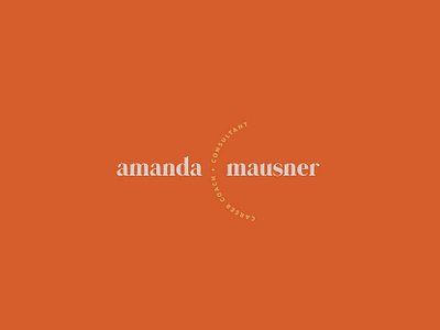 Amanda Mausner Visual Identity brand identity brand identity design branding logo messaging typography visual identity