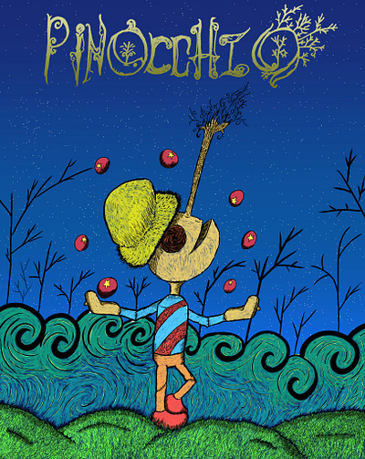 Pinocchio redesign illustration