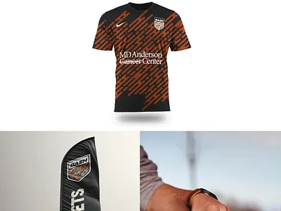 Houston Dash Rebrand branding branding logo crest houston houston dash logo nwsl soccer