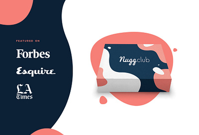 Nugg Club Featured List brand design creative direction design