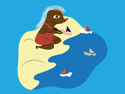 Summer characterdesign children design childrens book childrens book illustration childrens illustration design illustration illustrator kids sea summer