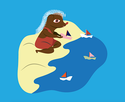 Summer characterdesign children design childrens book childrens book illustration childrens illustration design illustration illustrator kids sea summer