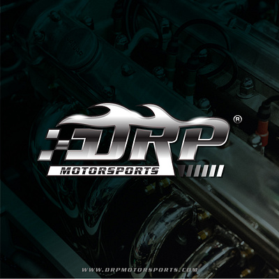 DRP Motorsports 3d car chrome modern motor motorsports race speed