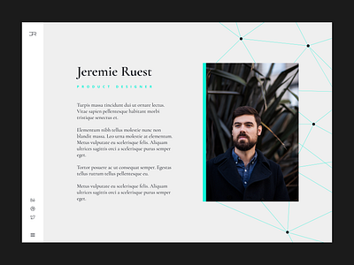 About Me about about me black black white clean clean ui design figma figma design flat minimal portfolio product design turquoise ui ux web website website design