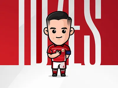 Jay Idzes Cute Cartoon 🇮🇩 cartoon cute cute cartoon cute character cute mascot football illustration jay idzes mascot timnas