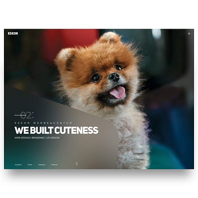 Cute modern Website design with glass-effect blurred background landing page landing page concept landingpage screendesign ui ui design uiux webdesign webdesigner